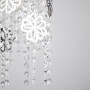 Подвесной светильник Flower 10083/3 хром/прозрачный хрусталь Strotskis