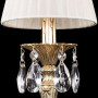 Настольная лампа декоративная Bohemia Ivele Crystal 7003 7003/1-33/G/SH3-160